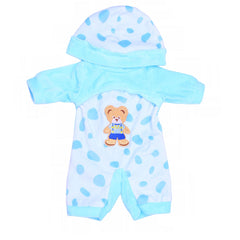 2pcs One piece Suit Pajamas for 15 inch Baby Doll American 18 Inch Doll