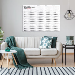Year Planner Wall Calendar Get Organized for School & Beyond