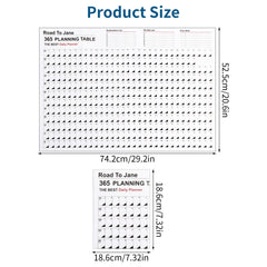 Year Planner Wall Calendar Get Organized for School & Beyond