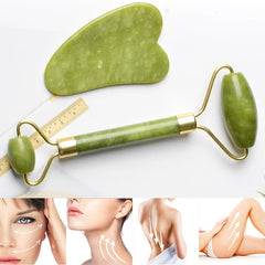 Jade Stone Gua Sha Massage Tool for Face Beauty Skin Care