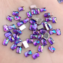 100PCS 0.23in AB Flatback Rhinestone DIY Crafts