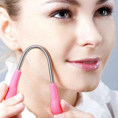 Facial Hair Removal Eraser Remover Painless Epilator Spring Reusable