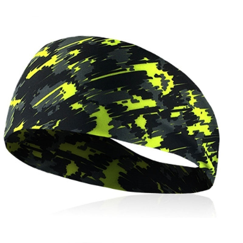 Camouflage Sports Headband Running Gym Yoga Hair Band
