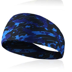 Camouflage Sports Headband Running Gym Yoga Hair Band