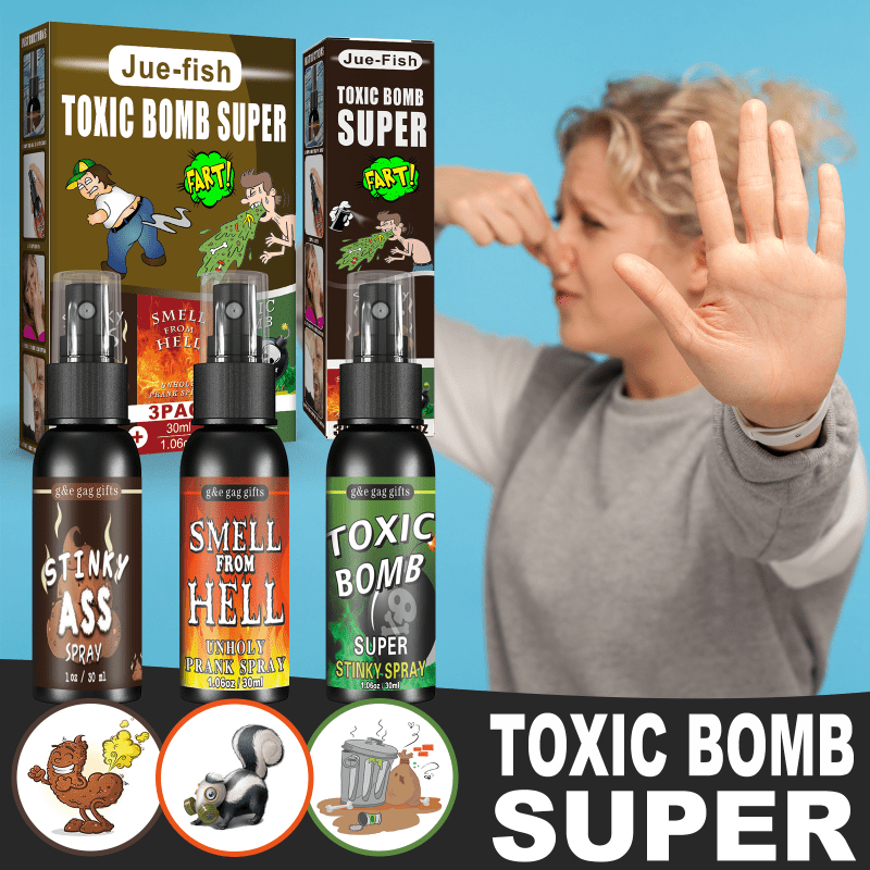 Fart Spray & Poop Hell Bomb Prank Kit