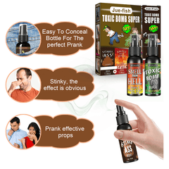 Fart Spray & Poop Hell Bomb Prank Kit