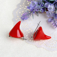 Horror Gothic Cosplay Demon Horn Hair Clip Halloween Hairpin