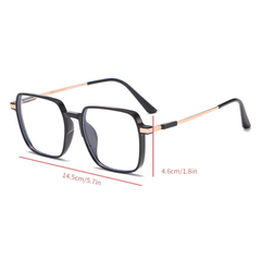 Square Frame Clear Lens Glasses For Men Women