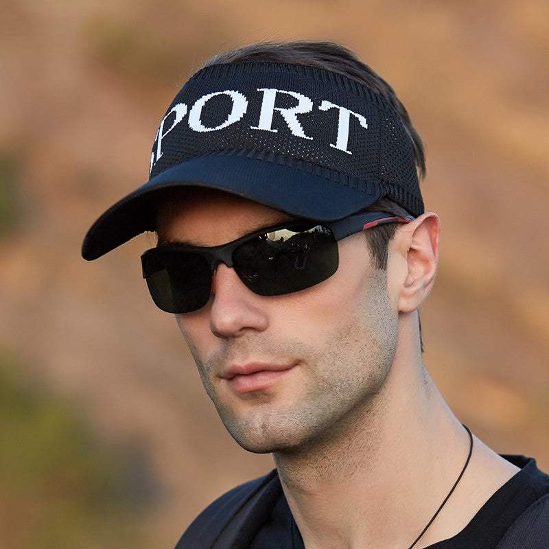 Mens Sun Protection Sunshade Hat Outdoor Baseball Cap
