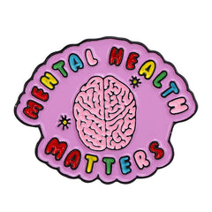 Brain Modelling Brooch for Mental Health Awareness