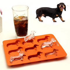 Dachshund Shaped Chocolate Cake Molds for Parties & Baking
