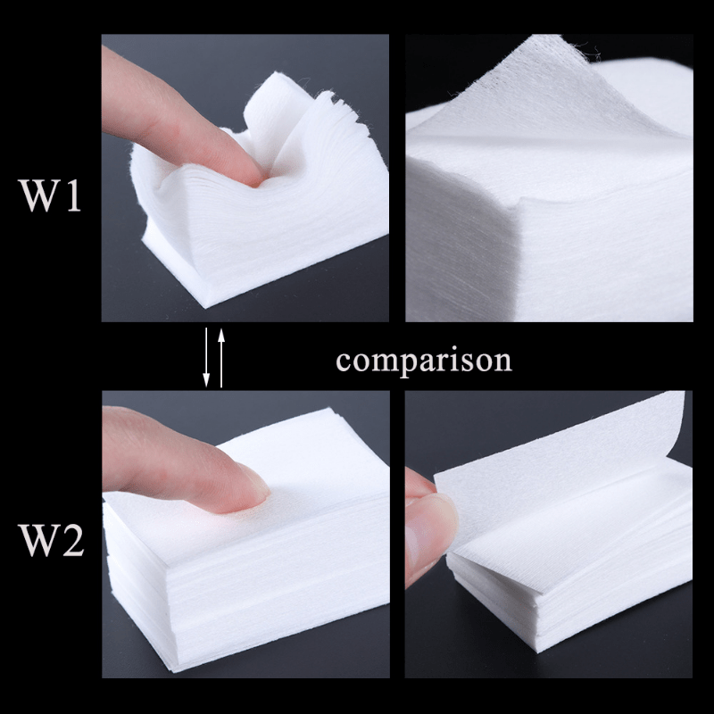 450pcs Nail Polish Remover Wipes Lint Wraps Pads