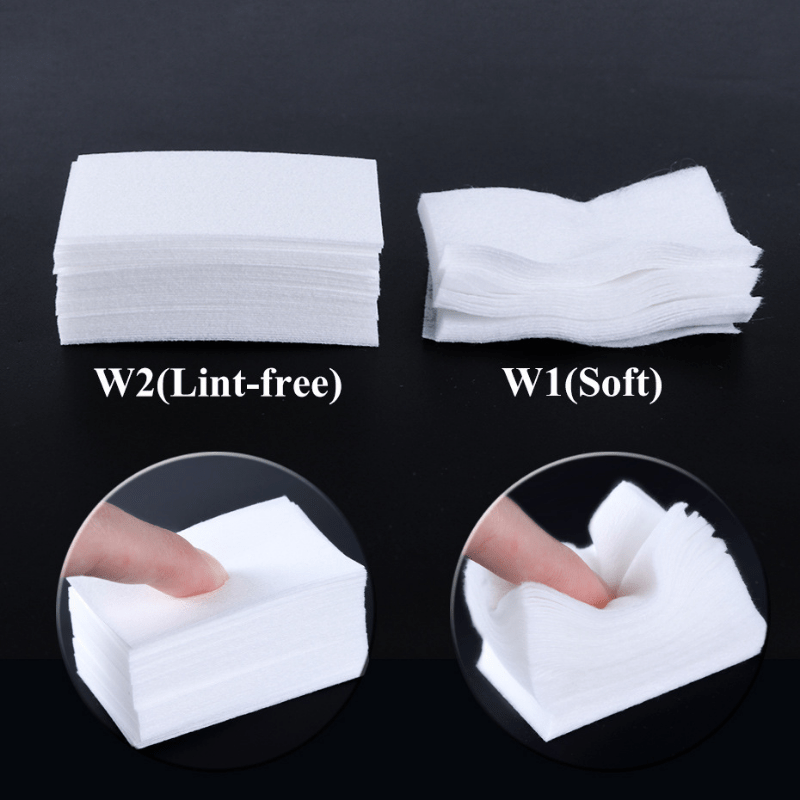 450pcs Nail Polish Remover Wipes Lint Wraps Pads