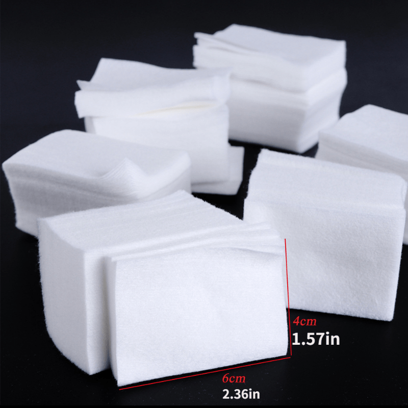 450pcs Nail Polish Remover Wipes Lint Wraps Pads