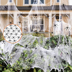 50pcs Spider Trick Toy for Halloween Decorations