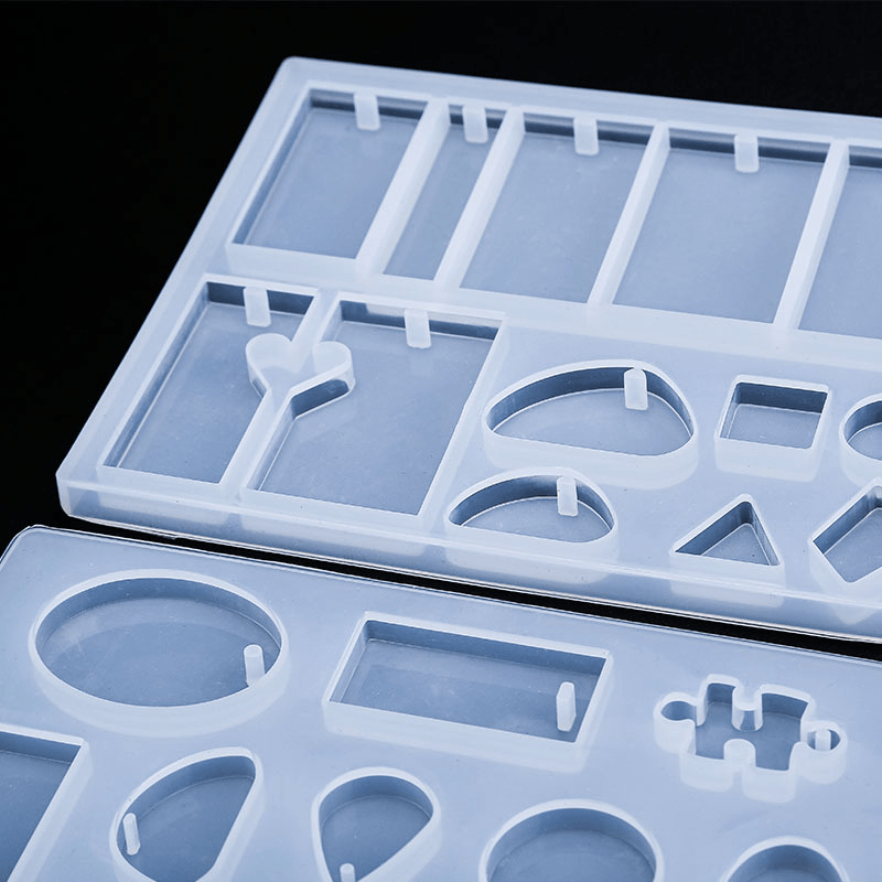 DIY Crystal Drop Glue Mold Silicone Necklace Kit