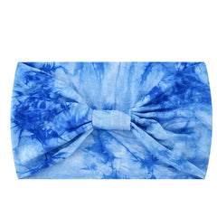 Tie Dye Headband Elastic Sweatband Turban Hair Accessories