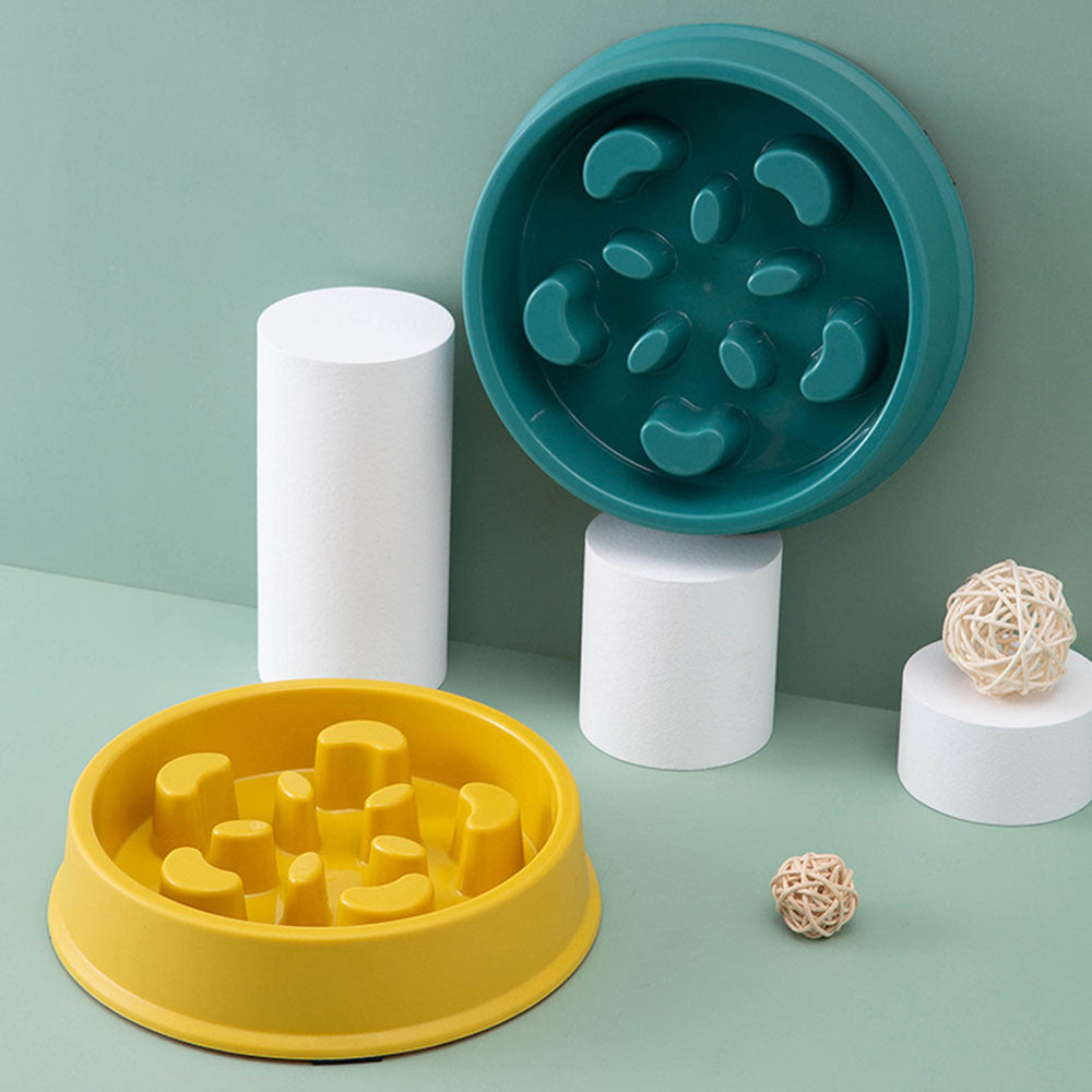 Dog Slow Feeder Bowl - Promotes Healthy Eating Habits