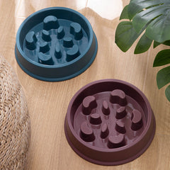 Dog Slow Feeder Bowl - Promotes Healthy Eating Habits