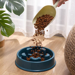 Dog Slow Feeder Bowl - Promotes Healthy Eating Habits