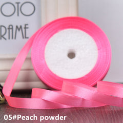 22M 39 Inch Printed Polyester Ribbon for Wedding Bows Sewing Crafts