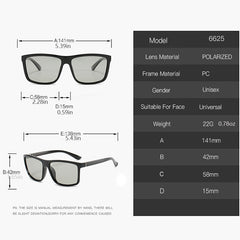 Men's Outdoor Sport Sunglasses for Driving Travel Beach Party
