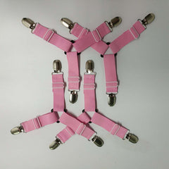 4pcs Set Bed Sheet Grippers Fastener Bed Sheet Clips Mattress Cover Holder