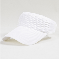 Knitted Wide Brim Sun Visor Hat UV Protection
