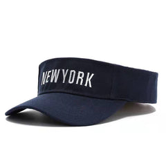 YORK Embroidery Sun Visor UV Protection Breathable Cap