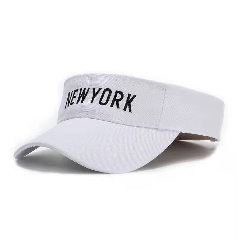 YORK Embroidery Sun Visor UV Protection Breathable Cap