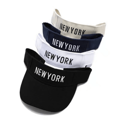 YORK Embroidery Sun Visor UV Protection Breathable Cap