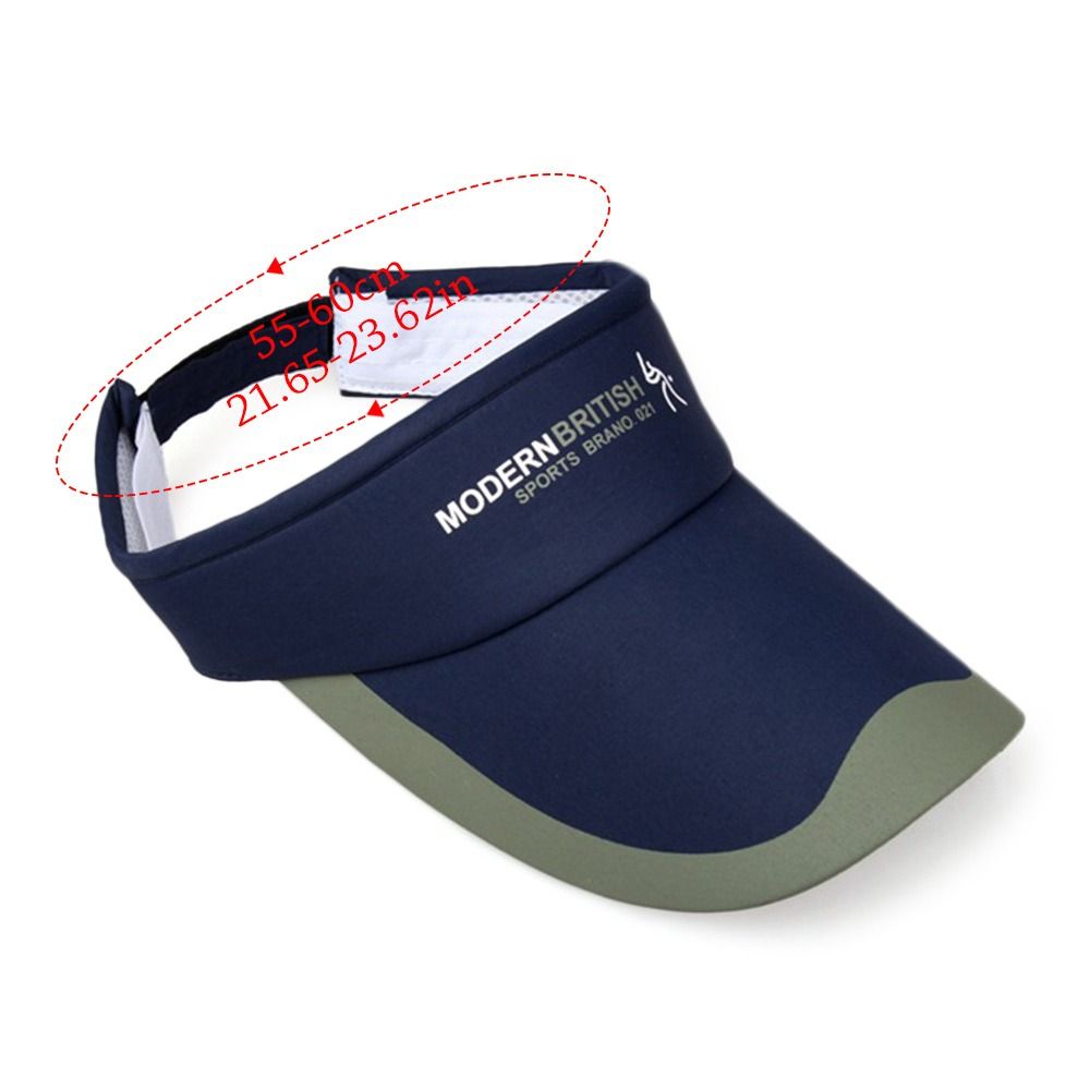 Sport Visor Hat Lightweight Adjustable Sun Hat Casual Tennis Golf Cap