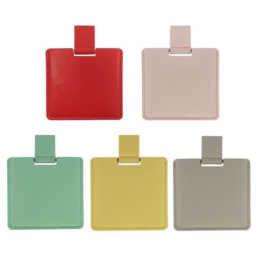 Portable Stainless Steel Makeup Mirror - Travel and Gift for Girls and Women