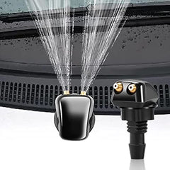 Vehicle Windshield Washer Nozzle 2pcs Straight Pillar Nozzle