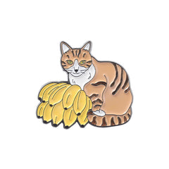 Animal Cat Brooch Lapel Pin Backpack Clothing Hat Brooch Pin Jewelry