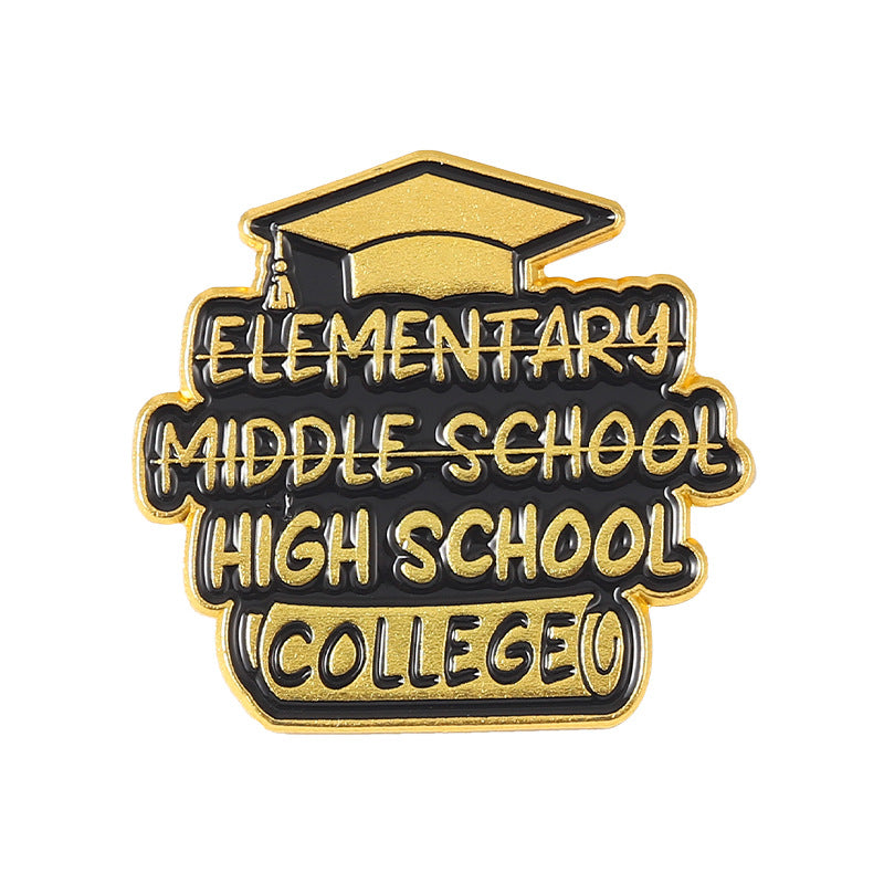 Creative Men's Graduation Dress Brooch