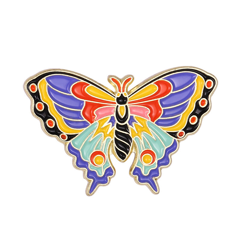 Flower Insect Butterfly Brooch For Men Butterfly Pins