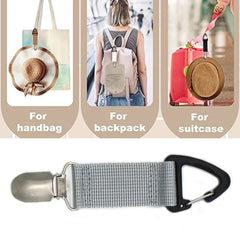 1pc Hat Shawl Clips Travel Gear Hanging Clip For Tote Bag