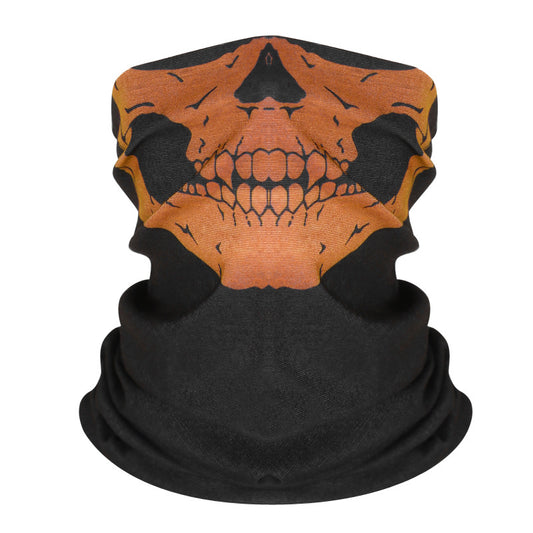 Skull Bike Motorcycle Helmet Neck Face Mask Paintball Ski Sport Headband