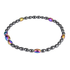 Magnetic Gallstone Beaded Anklet Bracelet