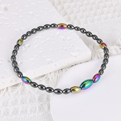 Magnetic Gallstone Beaded Anklet Bracelet