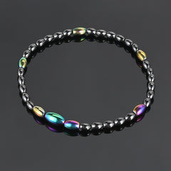 Magnetic Gallstone Beaded Anklet Bracelet