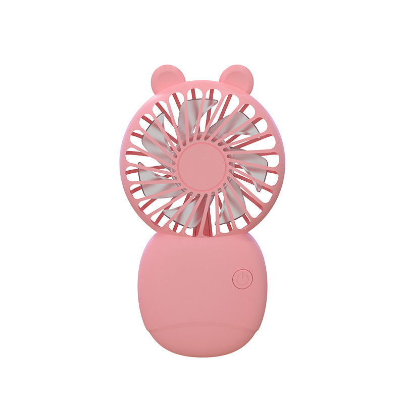 Whale Mini Fan USB Rechargeable Handheld Pocket Desktop Portable Fan