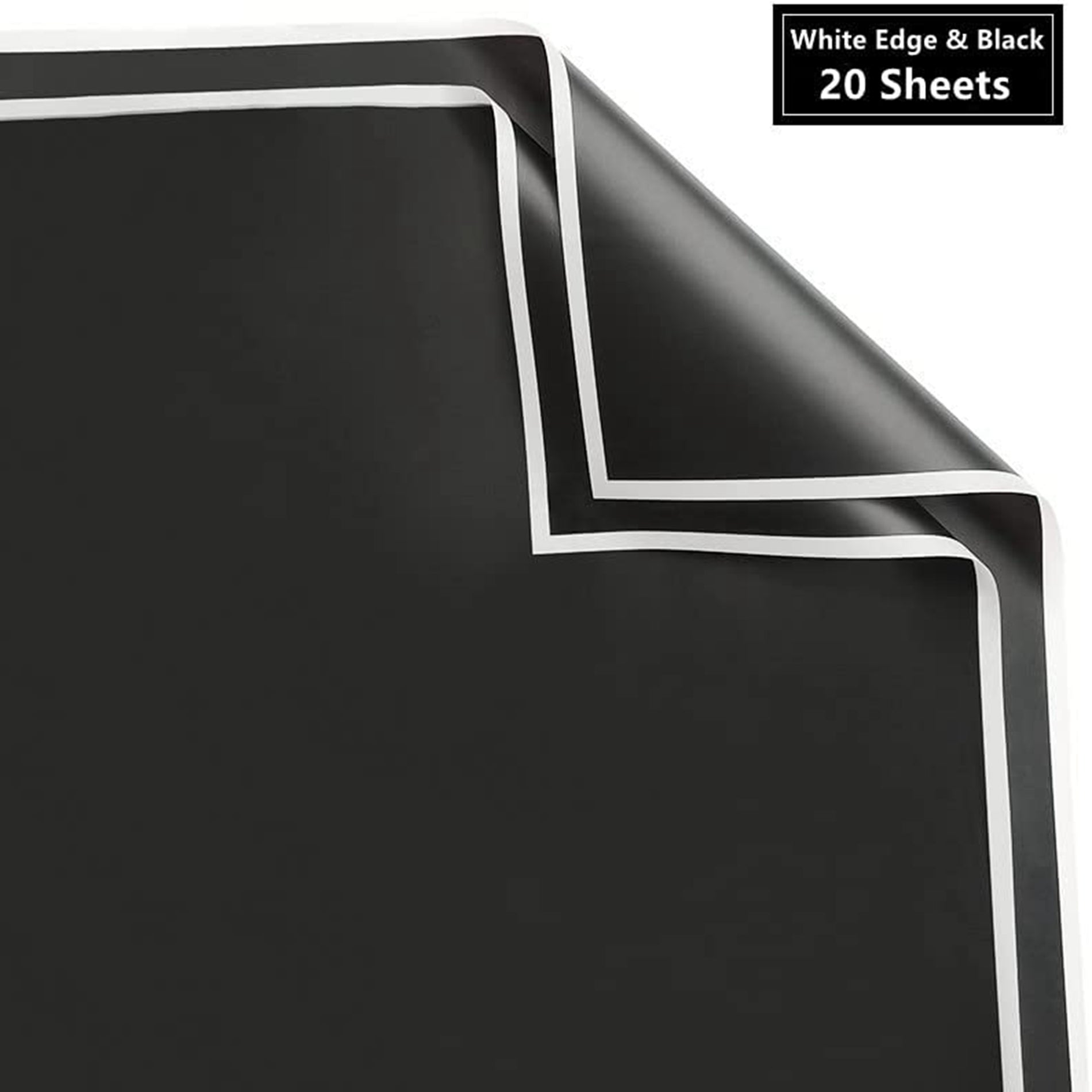 20 Sheets Waterproof Floral Wrapping Paper 57 91