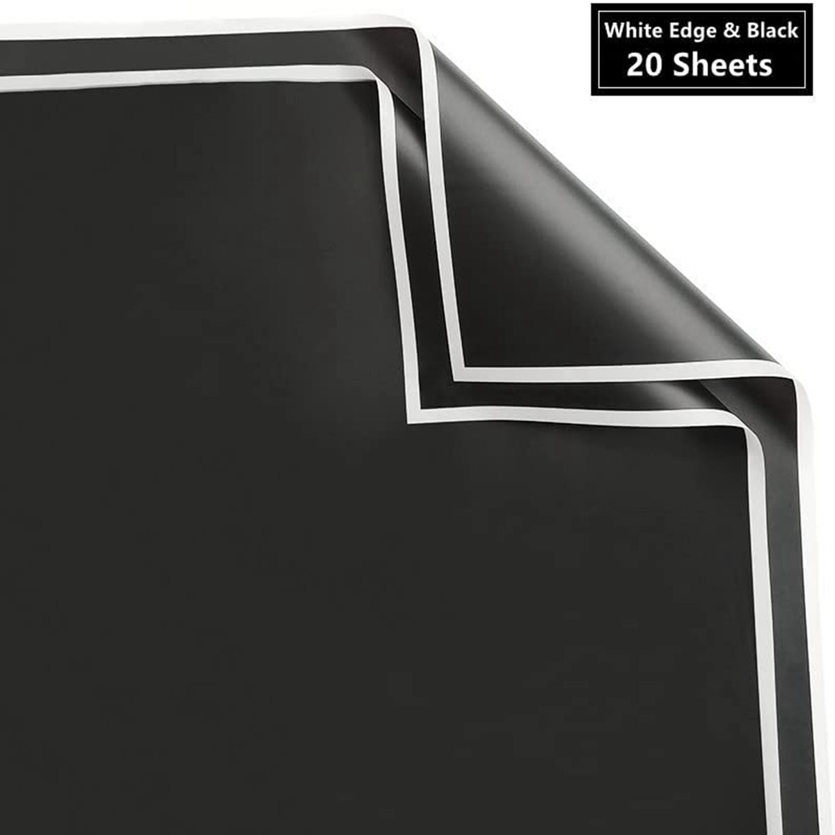 20 Sheets Waterproof Floral Wrapping Paper 57 91