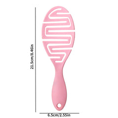 Ribs Comb Hair Brush Scalp Massage Combs Soft Teeth Styling Detangler