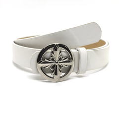 Retro Crowe Snap Buckle Hollow Vines Punk Belt