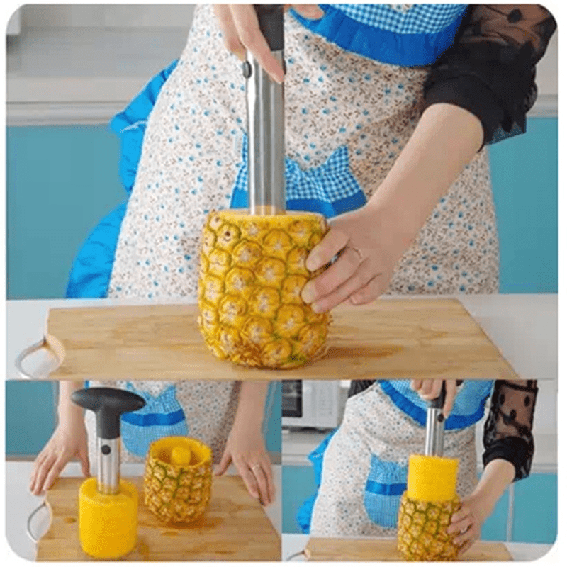Stainless Steel Pineapple Slicer and Peeler