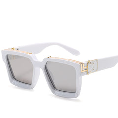 Men's Large Frame Vintage Mixed Sunglasses