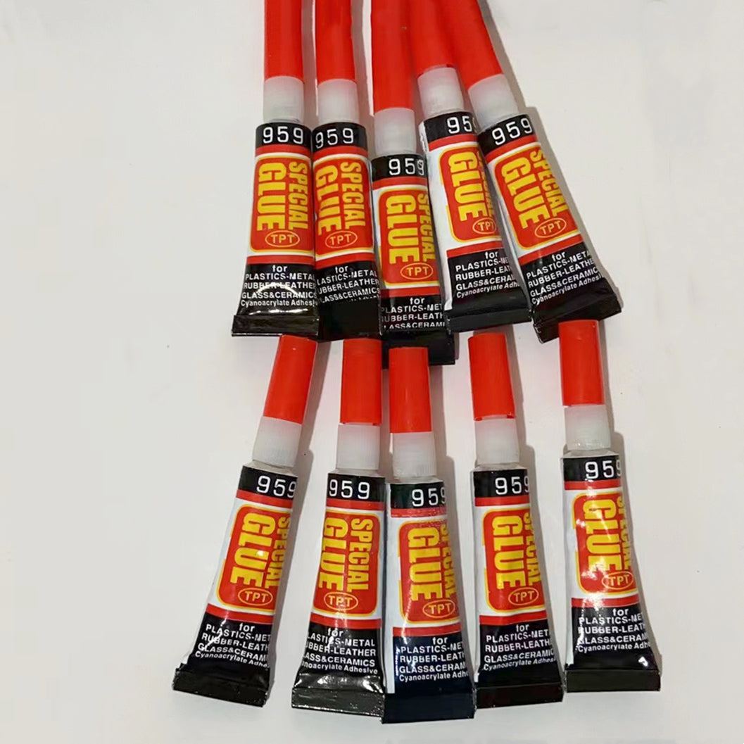 10pcs 502 Quick Drying Glue Shoe Leather Metal Glass Adhesive